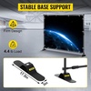 image:imageVEVOR 115 x 96 ft Heavy Duty Backdrop Stand Height Adjustable Photography Backdrop Stand Background Support System with 6 Clamps and A Carry Bag for Party Wedding Display Photo8 x 8 Ft