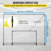 image:imageVEVOR 115 x 96 ft Heavy Duty Backdrop Stand Height Adjustable Photography Backdrop Stand Background Support System with 6 Clamps and A Carry Bag for Party Wedding Display Photo10 x 8 Ft