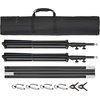 image:imageVEVOR 115 x 96 ft Heavy Duty Backdrop Stand Height Adjustable Photography Backdrop Stand Background Support System with 6 Clamps and A Carry Bag for Party Wedding Display Photo10 x 12 Ft