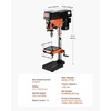 image:imageVEVOR 12 in Benchtop Drill Press 5 Amp 120V Variable Speed Cast Iron Bench Drill Press 12 in Swing Distance 045 Tiltling Worktable with Laser Work Light Tabletop Drilling Machine for Wood Metal12in5A