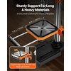 image:imageVEVOR 12 in Benchtop Drill Press 5 Amp 120V Variable Speed Cast Iron Bench Drill Press 12 in Swing Distance 045 Tiltling Worktable with Laser Work Light Tabletop Drilling Machine for Wood Metal12in5A