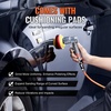 image:imageVEVOR 123 Inch Random Orbital Air Sander HighSpeed 15000RPM Mini Pneumatic Sander for Auto Body Work 58PCS Air Powered Sander Kit with Sandpapers Wool Pad Wavy Sponges