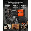 image:imageVEVOR 12Inch Air Impact Wrench Up to 738 ftlbs Nutbusting Torque Stubby Size amp Lightweight Pneumatic Impact Gun for Auto Repairs and Maintenance12 1100 ftlbs