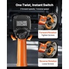 image:imageVEVOR 12Inch Air Impact Wrench Up to 738 ftlbs Nutbusting Torque Stubby Size amp Lightweight Pneumatic Impact Gun for Auto Repairs and Maintenance12 Stubby Size
