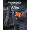 image:imageVEVOR 12Inch Air Impact Wrench Up to 738 ftlbs Nutbusting Torque Stubby Size amp Lightweight Pneumatic Impact Gun for Auto Repairs and Maintenance12 Stubby Size