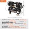 image:imageVEVOR 132 Gallon Gas Powered Air Compressor 7HP 9CFM115PSI Air Compressor Tank on Wheels Gas Driven Piston Pump Air Compressed System with 115PSI Maximum Pressure for Workshop Construction Sites