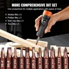 image:imageVEVOR 14 Drive Screwdriver Torque Wrench with Scale 1070 inlbs Torque Range 1 inlbs Torque Increment Torque Screwdriver with Bits amp CaseMagnetic 1070 inlb