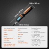image:imageVEVOR 14 Drive Screwdriver Torque Wrench with Scale 1070 inlbs Torque Range 1 inlbs Torque Increment Torque Screwdriver with Bits amp CaseUltra 2657067 inlb