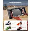 image:imageVEVOR 14 in Skid Steer Mount Plate Universal Quick Attach Mount Plate Easy to Bolt 3000lbs Load Capacity Heavy Duty Steel Loader Plates Compatible with Kubota Bobcat Skid Steers amp Tractors38 Inch