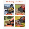 image:imageVEVOR 14 in Skid Steer Mount Plate Universal Quick Attach Mount Plate Easy to Bolt 3000lbs Load Capacity Heavy Duty Steel Loader Plates Compatible with Kubota Bobcat Skid Steers amp Tractors14 inch mini