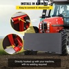 image:imageVEVOR 14 in Skid Steer Mount Plate Universal Quick Attach Mount Plate Easy to Bolt 3000lbs Load Capacity Heavy Duty Steel Loader Plates Compatible with Kubota Bobcat Skid Steers amp Tractors14 inch 6mm