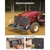 image:imageVEVOR 14 in Skid Steer Mount Plate Universal Quick Attach Mount Plate Easy to Bolt 3000lbs Load Capacity Heavy Duty Steel Loader Plates Compatible with Kubota Bobcat Skid Steers amp Tractors12 Inch