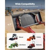 image:imageVEVOR 14 in Skid Steer Mount Plate Universal Quick Attach Mount Plate Easy to Bolt 3000lbs Load Capacity Heavy Duty Steel Loader Plates Compatible with Kubota Bobcat Skid Steers amp Tractors14 Inch