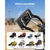 image:imageVEVOR 14 in Skid Steer Mount Plate Universal Quick Attach Mount Plate Easy to Bolt 3000lbs Load Capacity Heavy Duty Steel Loader Plates Compatible with Kubota Bobcat Skid Steers amp Tractors14 inch mini