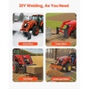 image:imageVEVOR 14 in Skid Steer Mount Plate with 2 Receiver Hitch Universal Quick Attach Mount Plate 1500lbs Capacity Heavy Duty Steel Loader Plates Compatible with Toro Dingo Skid Steers amp Tractors38 Inch