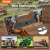 image:imageVEVOR 14 in Skid Steer Mount Plate with 2 Receiver Hitch Universal Quick Attach Mount Plate 1500lbs Capacity Heavy Duty Steel Loader Plates Compatible with Toro Dingo Skid Steers amp Tractors38 inch with Receiver