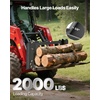 image:imageVEVOR 14 in Skid Steer Mount Plate with 2 Receiver Hitch Universal Quick Attach Mount Plate 1500lbs Capacity Heavy Duty Steel Loader Plates Compatible with Toro Dingo Skid Steers amp Tractors38 Inch