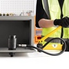 image:imageVEVOR 15 Ton Hydraulic Knockout Punch Kit 12 to 4 Conduit Hole Cutter Set KO Tool Kits WPuncher 10 Piece Metal Sheet Driver Tools for Aluminum Brass Stainless Steel Fiberglass and Plastic10T with Slug Splitting Dies