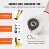 image:imageVEVOR 15 Ton Hydraulic Knockout Punch Kit 12 to 4 Conduit Hole Cutter Set KO Tool Kits WPuncher 10 Piece Metal Sheet Driver Tools for Aluminum Brass Stainless Steel Fiberglass and Plastic10T with Slug Splitting Dies