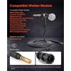 image:imageVEVOR 150Amp Spool Gun with 20FT Cable Replacement for Miller Spoolmate 150  with 11PCS Mig Welding Contact Tips ER4043 0035 Aluminum Mig Welding Wire amp Toolbox