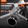 image:imageVEVOR 2 in 1 Handheld amp Standmount Core Drill 0863in Drilling Diameter  2000W Powerful Concrete Drilling Machine with Stand and Core Bit For Corner Operation and LargeScale Projects63in Core Drill  1 Bit