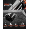image:imageVEVOR 2 in 1 Handheld amp Standmount Core Drill 0863in Drilling Diameter  2000W Powerful Concrete Drilling Machine with Stand and Core Bit For Corner Operation and LargeScale Projects10in Core Drill  10 Bits Set