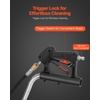 image:imageVEVOR 20 Inch Pressure Washer Surface Cleaner 4000 PSI Stainless Steel Attachment with 4 Wheels 2 Nozzles 38 Inch Quick Connect and Dual Handle for Concrete Patio SidewalkStainless Steel
