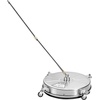 image:imageVEVOR 20 Inch Pressure Washer Surface Cleaner 4000 PSI Stainless Steel Attachment with 4 Wheels 2 Nozzles 38 Inch Quick Connect and Dual Handle for Concrete Patio SidewalkStainless Steel