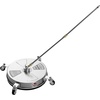 image:imageVEVOR 20 Inch Pressure Washer Surface Cleaner 4000 PSI Stainless Steel Attachment with 4 Wheels 2 Nozzles 38 Inch Quick Connect and Dual Handle for Concrete Patio SidewalkStainless Steel