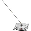 image:imageVEVOR 20 Inch Pressure Washer Surface Cleaner 4000 PSI Stainless Steel Attachment with 4 Wheels 2 Nozzles 38 Inch Quick Connect and Dual Handle for Concrete Patio SidewalkStainless Steel