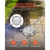 image:imageVEVOR 20 Inch Pressure Washer Surface Cleaner 4000 PSI Stainless Steel Attachment with 4 Wheels 2 Nozzles 38 Inch Quick Connect and Dual Handle for Concrete Patio SidewalkStainless Steel