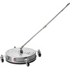 image:imageVEVOR 20 Inch Pressure Washer Surface Cleaner 4000 PSI Stainless Steel Attachment with 4 Wheels 2 Nozzles 38 Inch Quick Connect and Dual Handle for Concrete Patio SidewalkStainless Steel