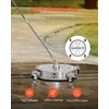image:imageVEVOR 20 Inch Pressure Washer Surface Cleaner 4000 PSI Stainless Steel Attachment with 4 Wheels 2 Nozzles 38 Inch Quick Connect and Dual Handle for Concrete Patio SidewalkStainless Steel