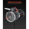 image:imageVEVOR 200Amp Spool Gun with 20FT Cable Compatible with Hobart lronMan 240 Mig Welders Suitable for 0030 and 0035 Flux CoreSolidAluminum Welding Wires100A 10ft