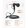 image:imageVEVOR 200Amp Spool Gun with 20FT Cable Compatible with Hobart lronMan 240 Mig Welders Suitable for 0030 and 0035 Flux CoreSolidAluminum Welding Wires100A 10ft