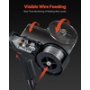 image:imageVEVOR 200Amp Spool Gun with 20FT Cable Compatible with Hobart lronMan 240 Mig Welders Suitable for 0030 and 0035 Flux CoreSolidAluminum Welding Wires200A 20ft