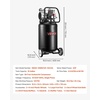 image:imageVEVOR 20Gallon Air Compressor 2HP 45 SCFM at 90PSI Max 125PSI Pressure OilFree Air Compressor Tank Portable on Wheels for Auto Repair Tire Inflation Spray Painting Woodwork Nailing 120V10Gallon