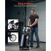image:imageVEVOR 20Gallon Air Compressor 2HP 45 SCFM at 90PSI Max 125PSI Pressure OilFree Air Compressor Tank Portable on Wheels for Auto Repair Tire Inflation Spray Painting Woodwork Nailing 120V185 x 177 x 398 in
