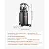 image:imageVEVOR 20Gallon Air Compressor 2HP 45 SCFM at 90PSI Max 125PSI Pressure OilFree Air Compressor Tank Portable on Wheels for Auto Repair Tire Inflation Spray Painting Woodwork Nailing 120V185 x 177 x 398 in