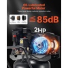 image:imageVEVOR 20Gallon Air Compressor 2HP 45 SCFM at 90PSI Max 125PSI Pressure OilFree Air Compressor Tank Portable on Wheels for Auto Repair Tire Inflation Spray Painting Woodwork Nailing 120V30Gallon