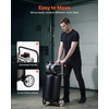 image:imageVEVOR 20Gallon Air Compressor 2HP 45 SCFM at 90PSI Max 125PSI Pressure OilFree Air Compressor Tank Portable on Wheels for Auto Repair Tire Inflation Spray Painting Woodwork Nailing 120V10Gallon