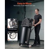 image:imageVEVOR 20Gallon Air Compressor 2HP 45 SCFM at 90PSI Max 125PSI Pressure OilFree Air Compressor Tank Portable on Wheels for Auto Repair Tire Inflation Spray Painting Woodwork Nailing 120V25Gallon