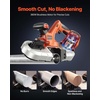 image:imageVEVOR 20V Portable Band Saw 5 in Deep Cut 360W Cordless Compact Bandsaw with Brushless Motor Adjustable Speed for Cutting Metal Wood Compatible with Makita Batteries Bare Tool Only256inch Bare Tool only