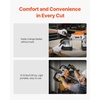 image:imageVEVOR 20V Portable Band Saw 5 in Deep Cut 360W Cordless Compact Bandsaw with Brushless Motor Adjustable Speed for Cutting Metal Wood Compatible with Makita Batteries Bare Tool Only5inch Bare Tool only