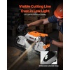 image:imageVEVOR 20V Portable Band Saw 5 in Deep Cut 360W Cordless Compact Bandsaw with Brushless Motor Adjustable Speed for Cutting Metal Wood Compatible with Makita Batteries Bare Tool Only5inch Bare Tool only