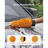 image:imageVEVOR 24 Inch Pressure Washer Undercarriage Cleaner 4000 PSI Stainless Steel Cleaner with Angle Adjustment and 7 Nozzles with 2 Extended Wands for Driveway Patio Deck16 Inch