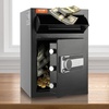 image:imageVEVOR 25 Cub Depository Safe Deposit Safe with Drop Slot Electronic Code Lock and 2 Emergency Keys 2027 x 1397 x 1397 Business Drop Slot Safe for Cash Mail in Home Hotel Office14 x 14 x 20