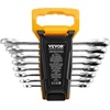 image:imageVEVOR 25Piece Metric Combination Wrench Set 632mm Open End Carbon Steel with Rollup Pouch Ideal for Household Garage Workshop Auto RepairsRegular