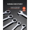 image:imageVEVOR 25Piece Metric Combination Wrench Set 632mm Open End Carbon Steel with Rollup Pouch Ideal for Household Garage Workshop Auto RepairsRegular
