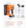 image:imageVEVOR 2in1 Cordless Brad Nailer 18 Gauge 20V Battery Powered Nail Gun and Staple Gun with 500 pcs Nails 500 pcs Staples 20 Ah Liion Battery and Charger for Home Improvement Woodworking20V Nailer  Stapler 2 Batteries